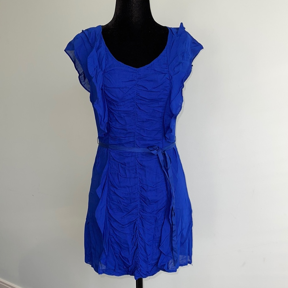 Anthropologie Odille ruffled dress.  Size 0.